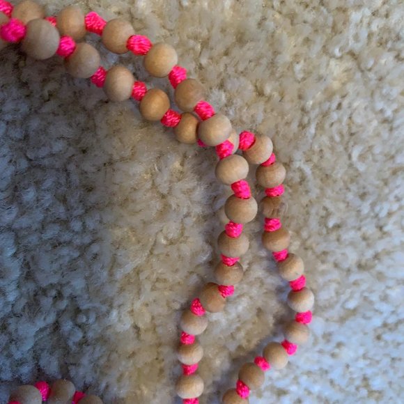 Shiraleah Chicago Pink Bali Necklace and Earrings Set NWT - Picture 5 of 16